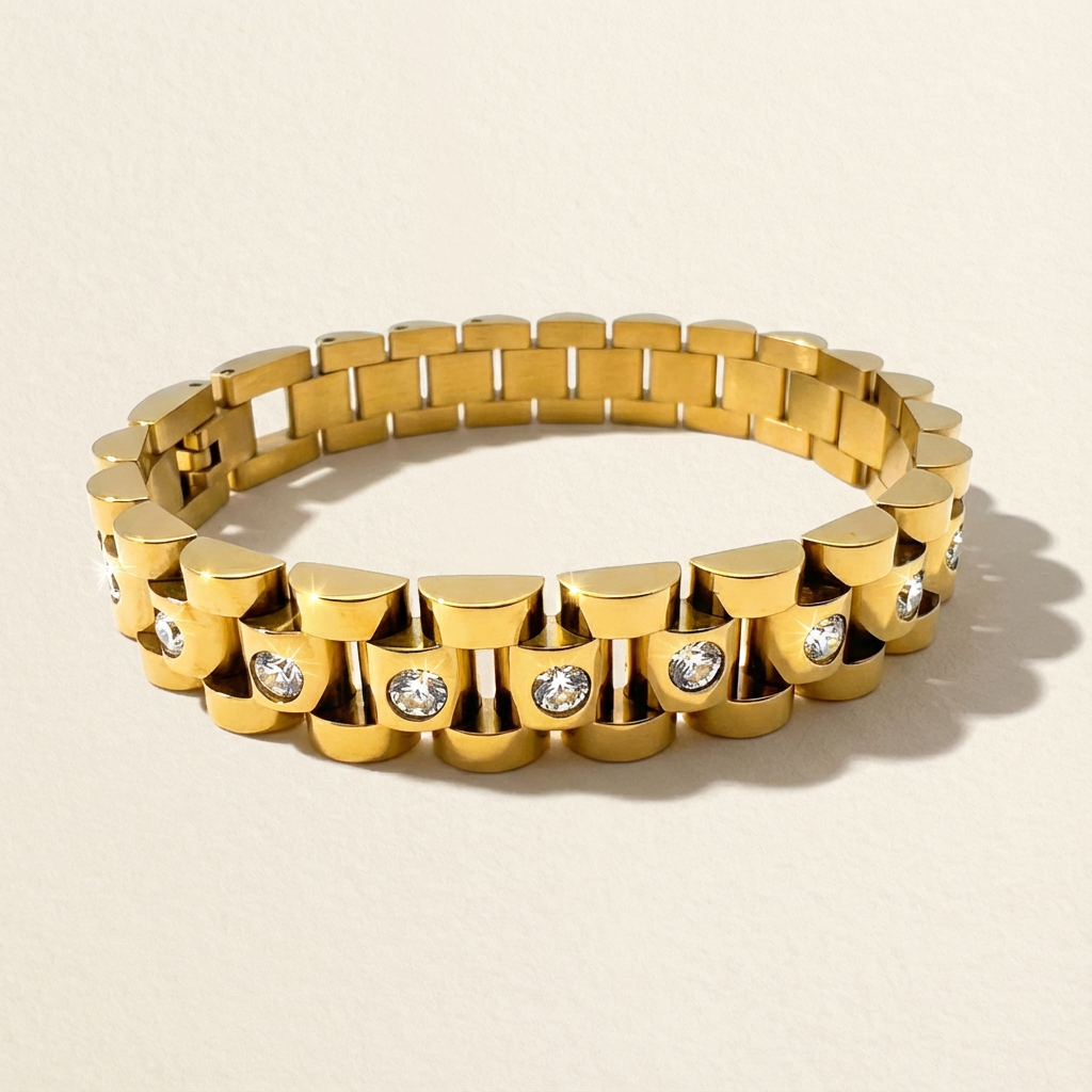 Ticking Grace ·  Watch-Band Bracelet