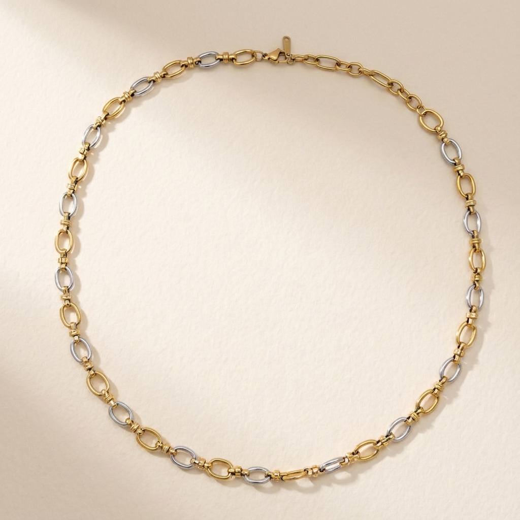 The Golden Link Necklace