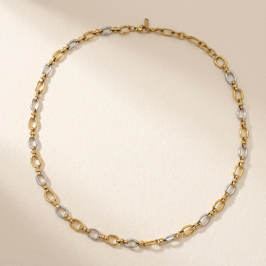 The Golden Link Necklace