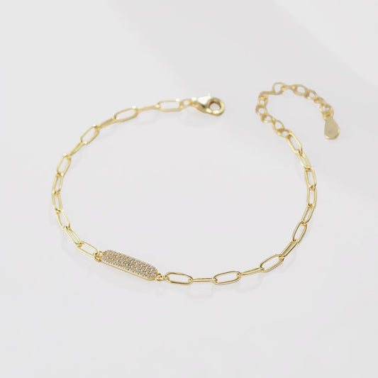 Pavé Link Bracelet