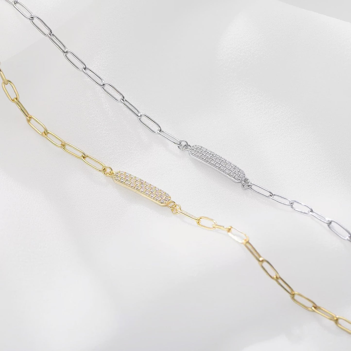 Pavé Link Bracelet