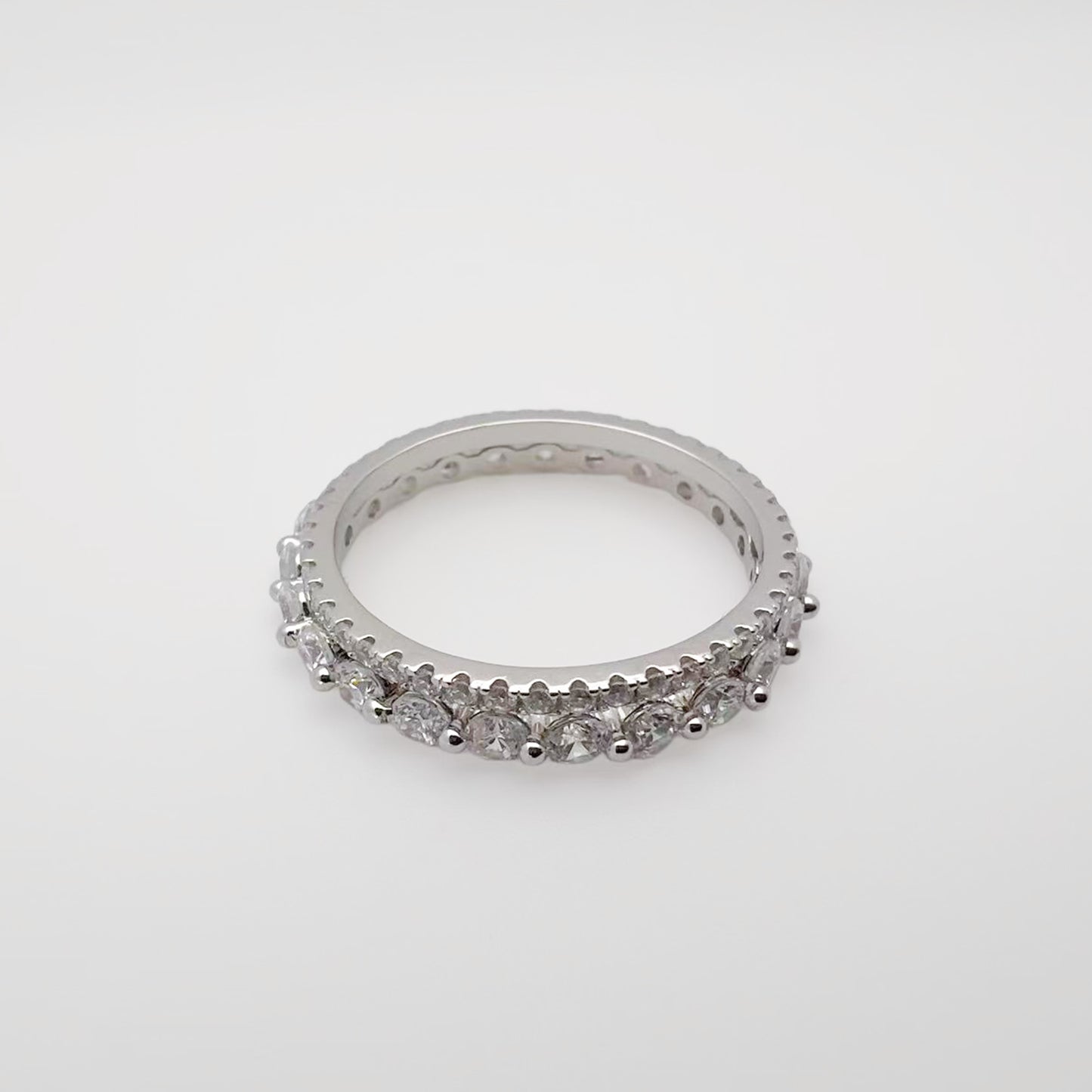 Eternity Silver Rings