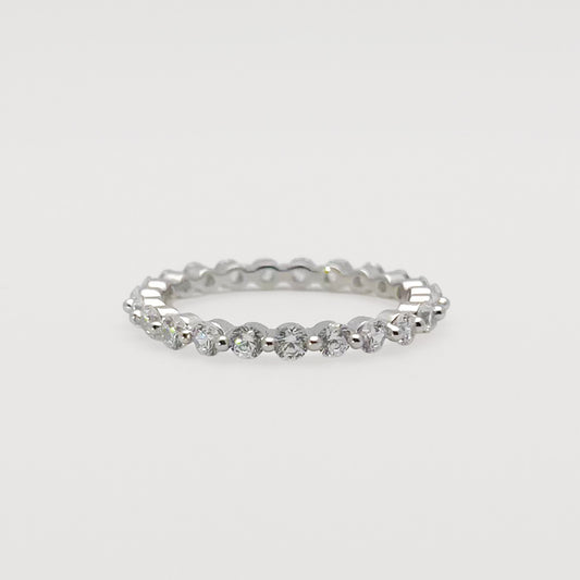 Eternity Silver Rings