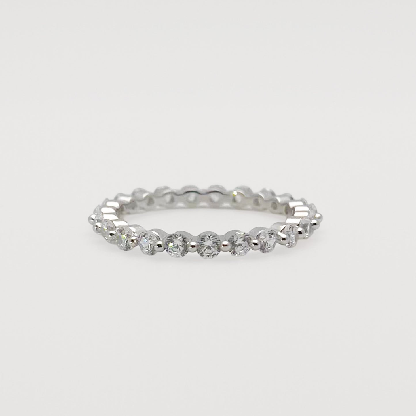 Eternity Silver Rings