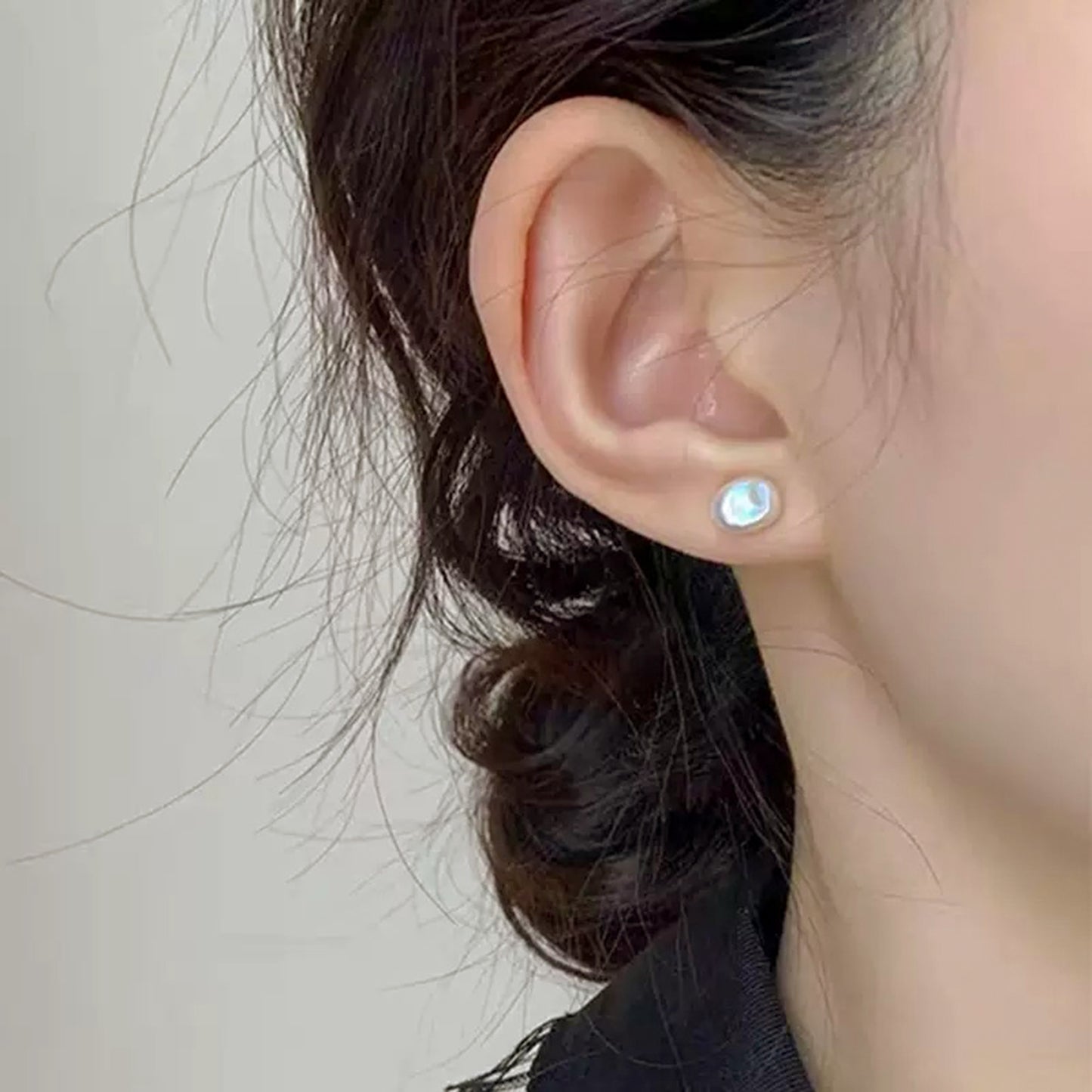 Baroque & Keshi Pearl Stud Earrings