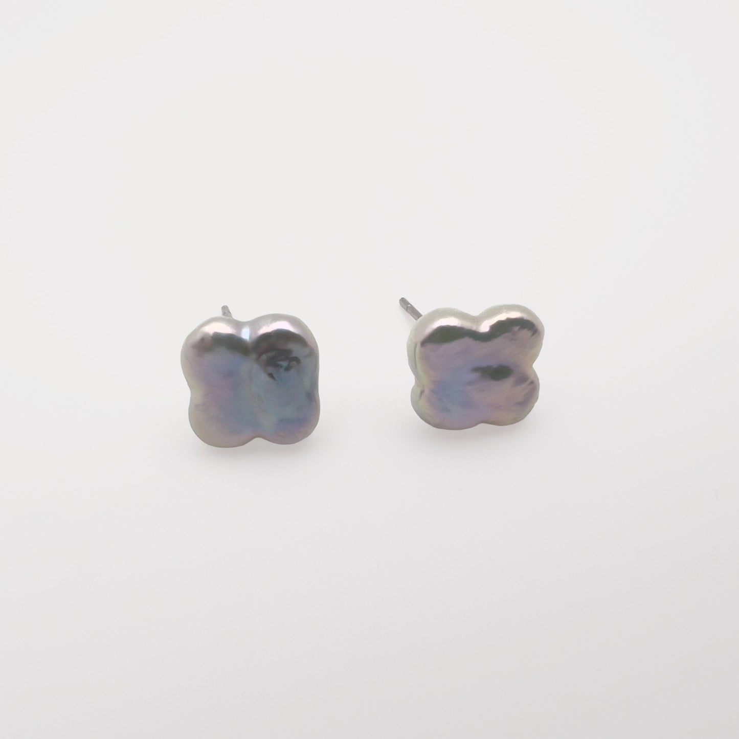 Baroque & Keshi Pearl Stud Earrings