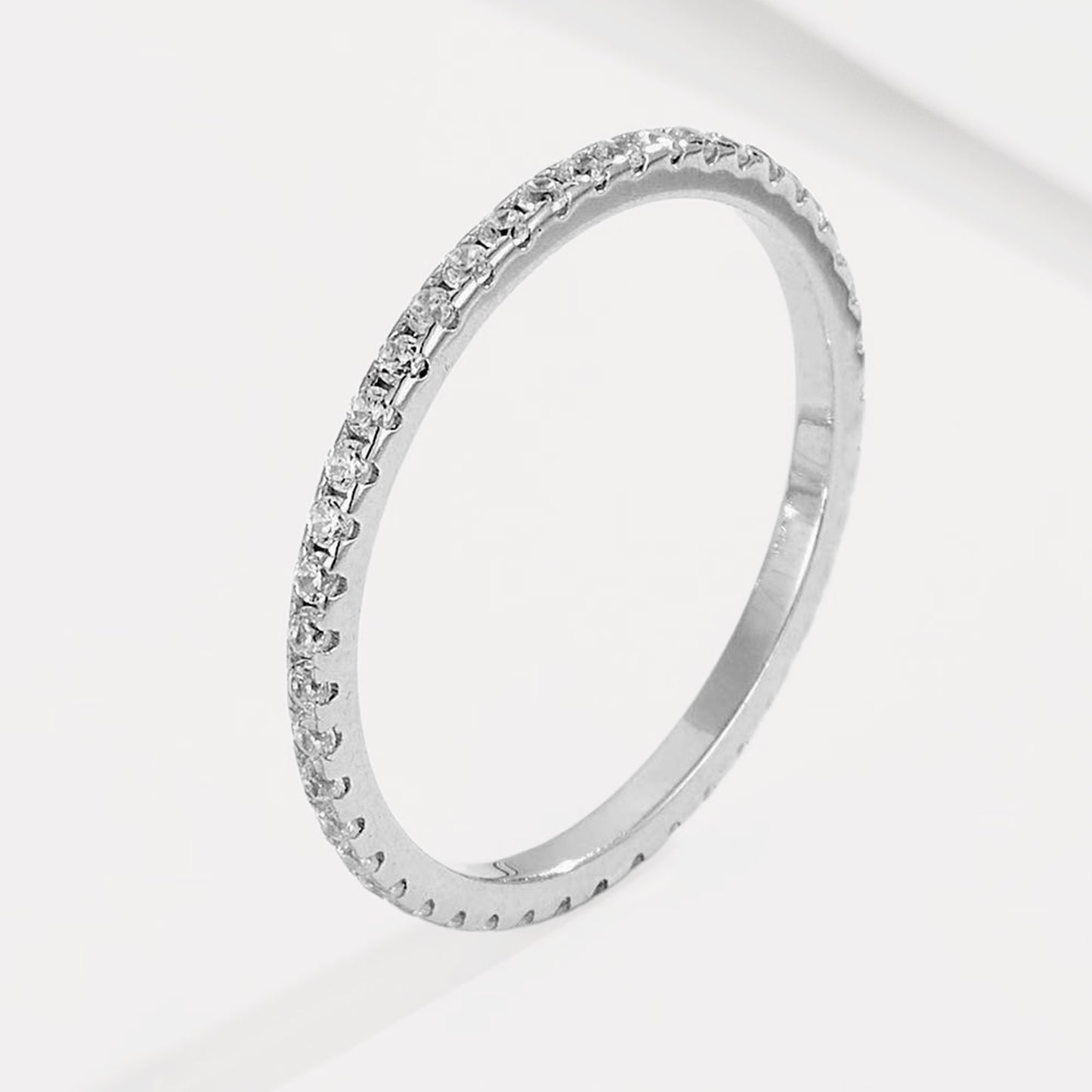 Eternity Silver Rings