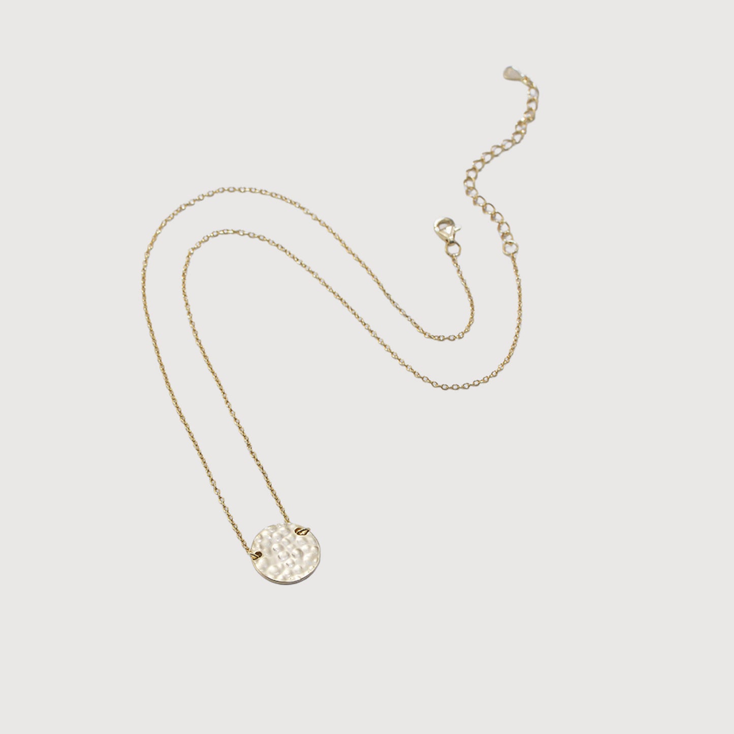 Hammered Coin Necklace